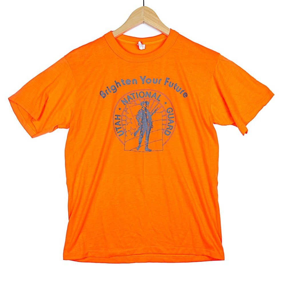 Vintage Single Stitch Utah National Guard Tee